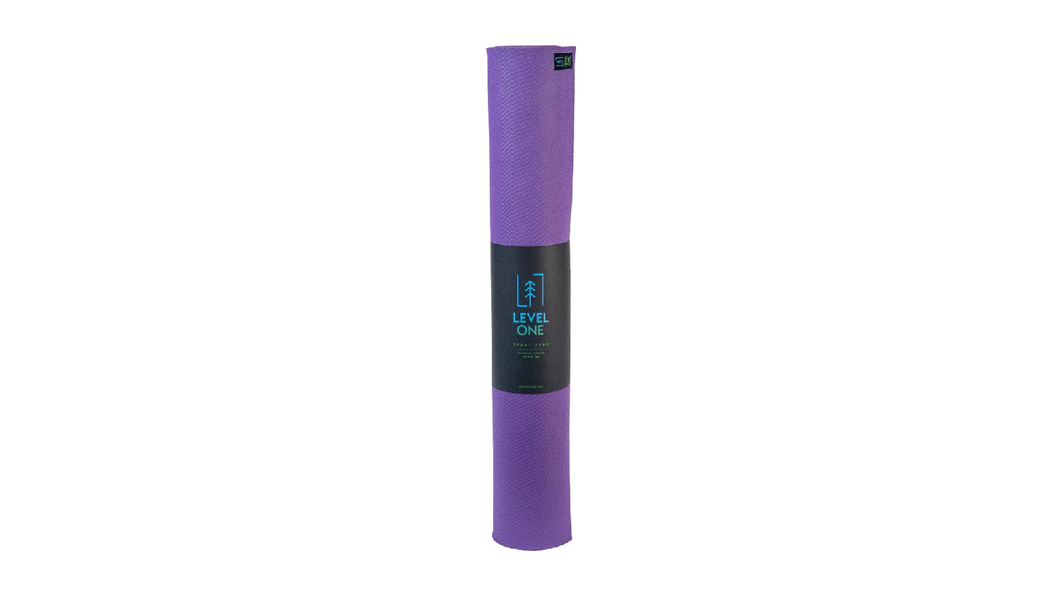 JadeYoga Level One Beginner Yoga Mat 173cm - Classic Purple