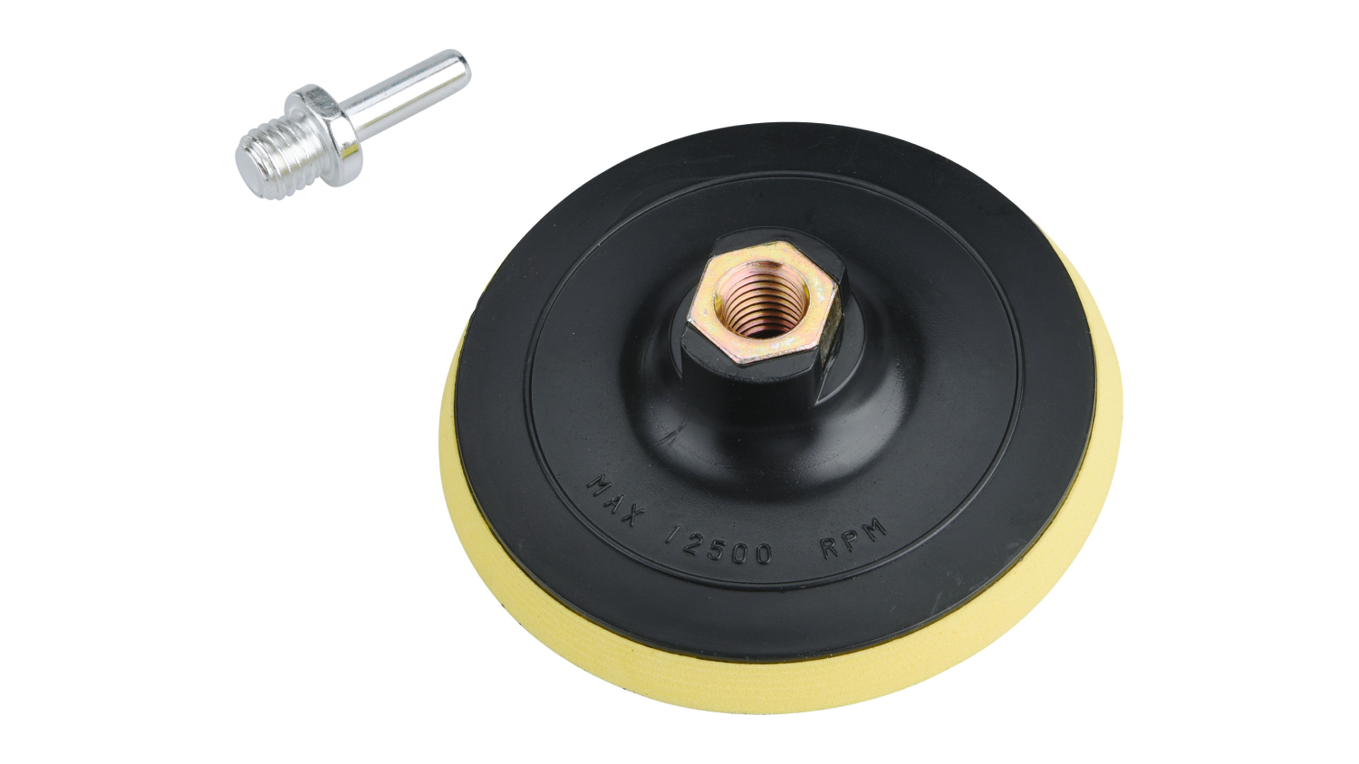 Extol Craft Rigid Carrier Disk with Velcro 115mm