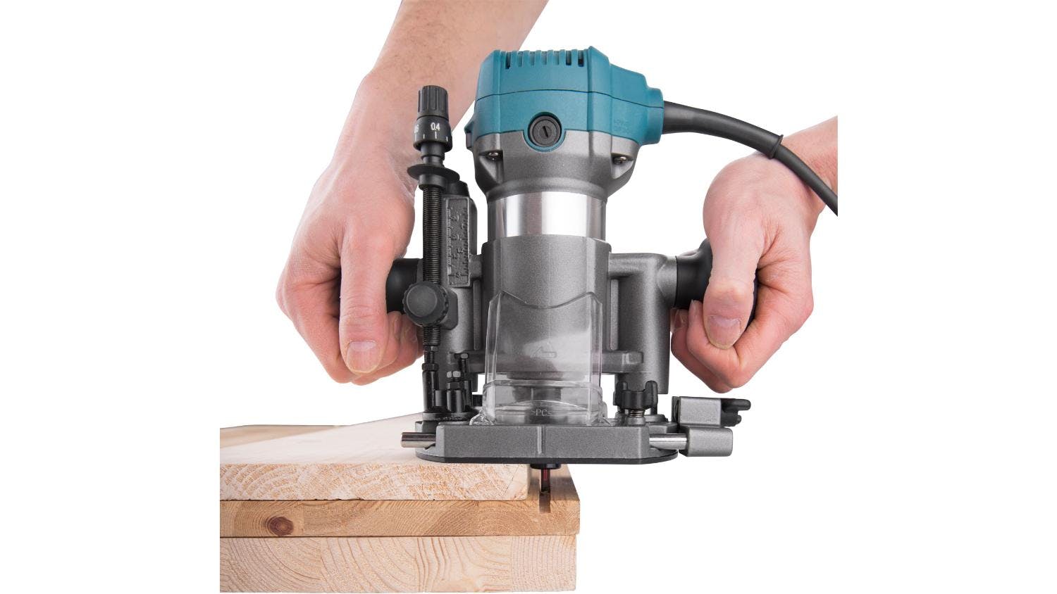 Extol Industrial Multifunction Wood Router 710W