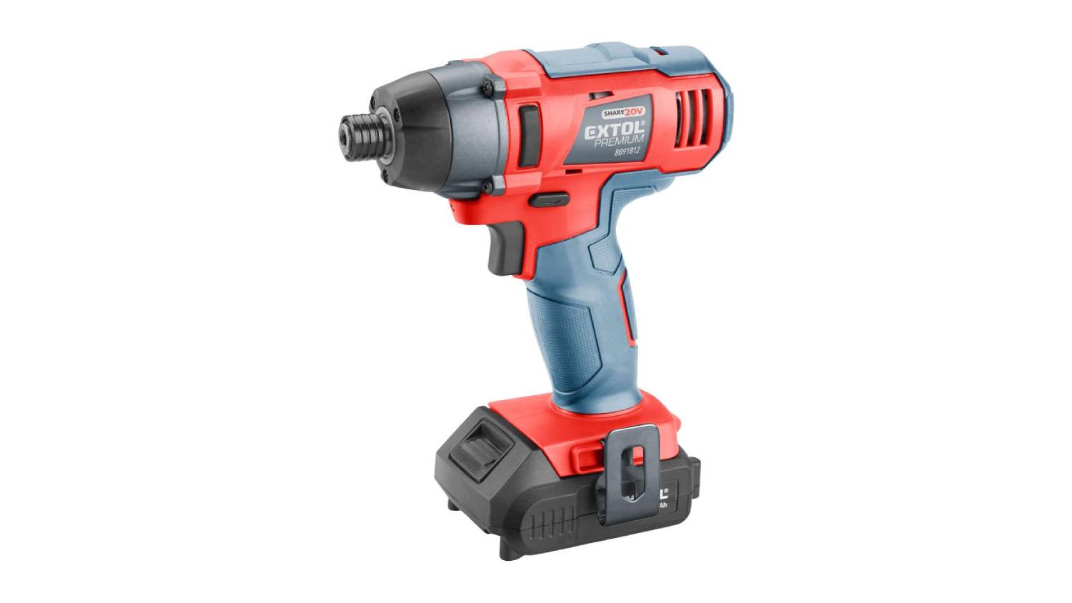 Extol SHAREV20 Cordless 1/4" Impact Driver