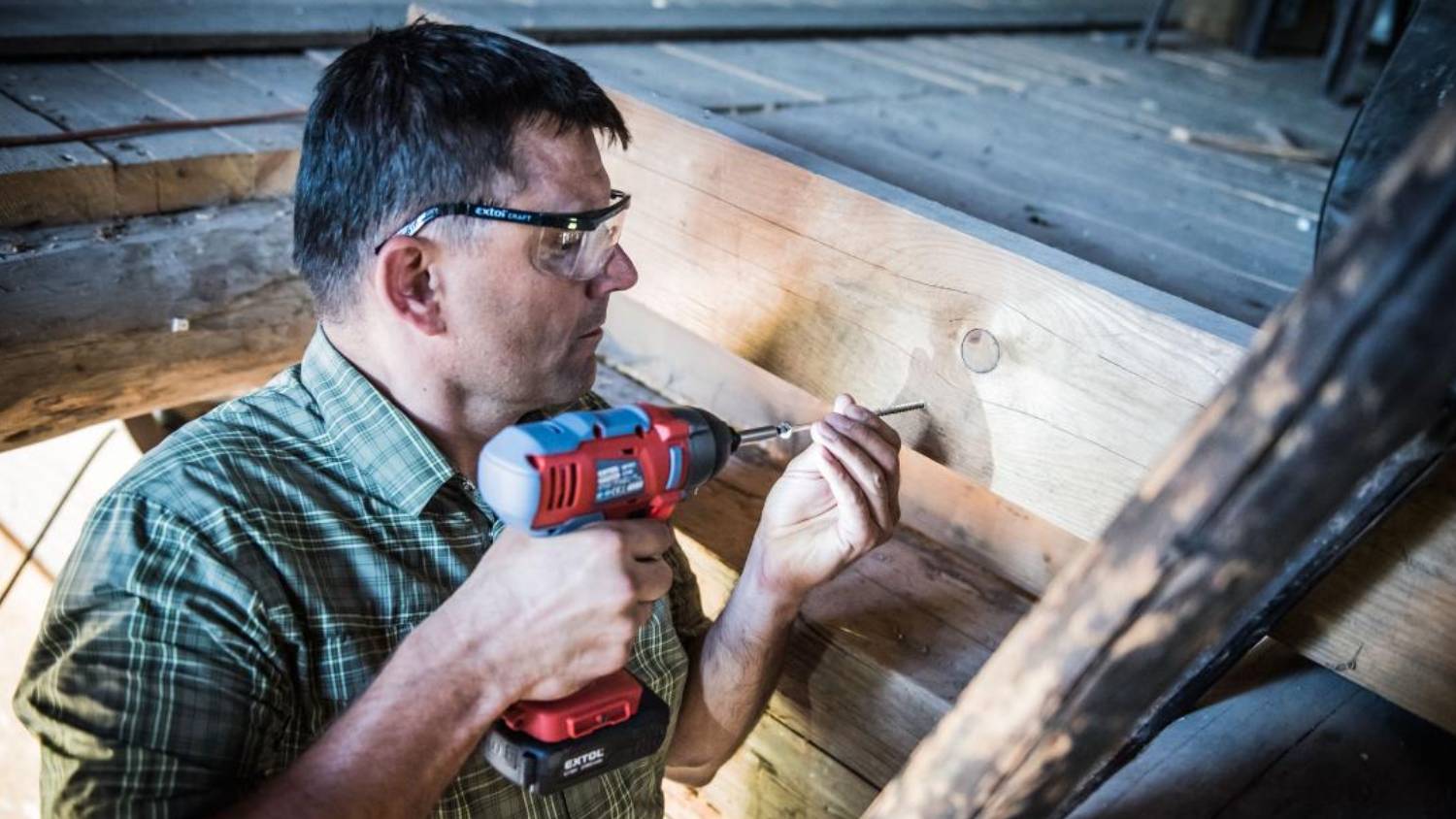 Extol SHAREV20 Cordless 1/4" Impact Driver