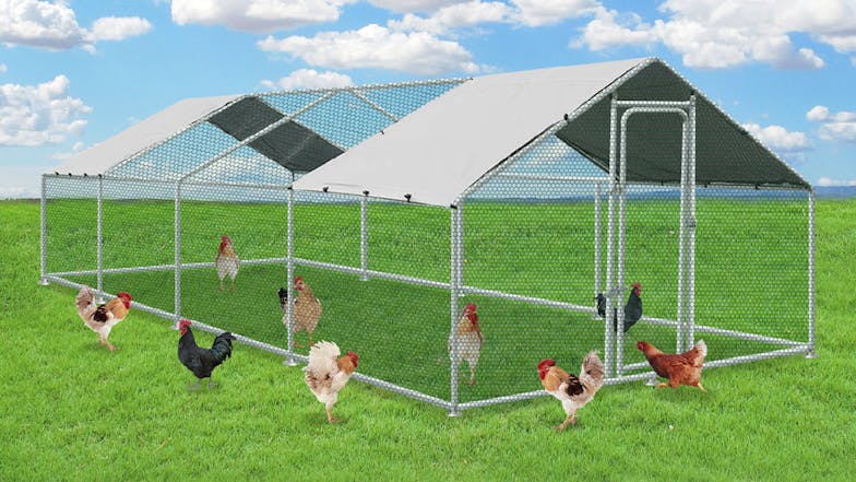 TSB Living Outdoor Chicken Run 3 x 6 x 1.95m