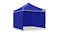 GazePro Silver Lined Pop-Up Gazebo 3 x 3m with Full Wall Kit - Blue