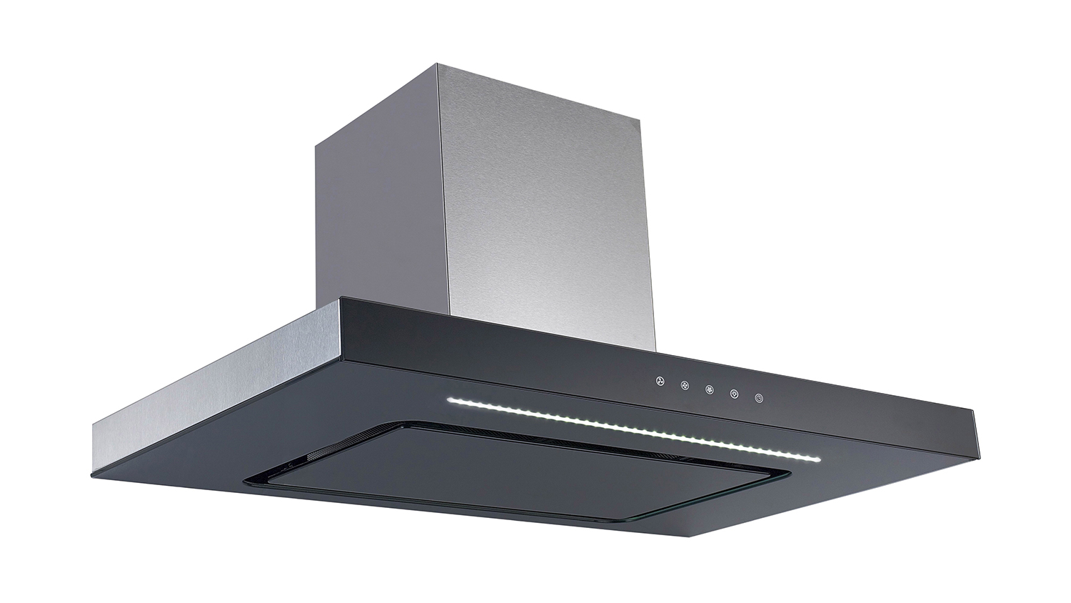 Robinhood 90cm Box Chimney Wall Mounted Rangehood - Stainless Steel (RWJ 900/RWJ3CL9BKDC)