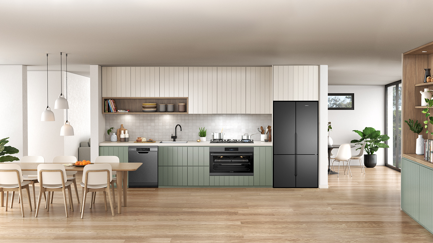 Westinghouse 90cm 17 Function Built-In Large Oven - Dark Stainless Steel (WVEP9917DD)