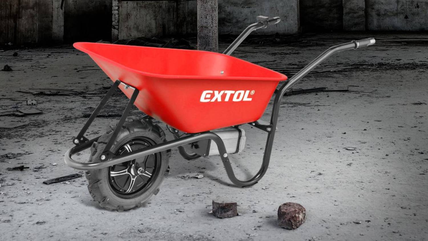 Extol Rechargable Electric Wheelbarrow