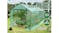 TSB Living Walk-In PE Greenhouse 1.9 x 3.6 x 1.8m - Green