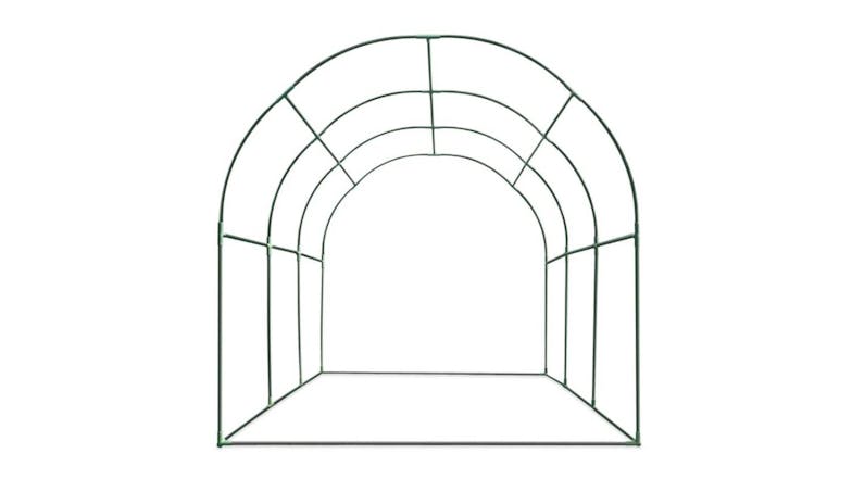 TSB Living Walk-In PE Greenhouse 3 x 2 x 2m - Green