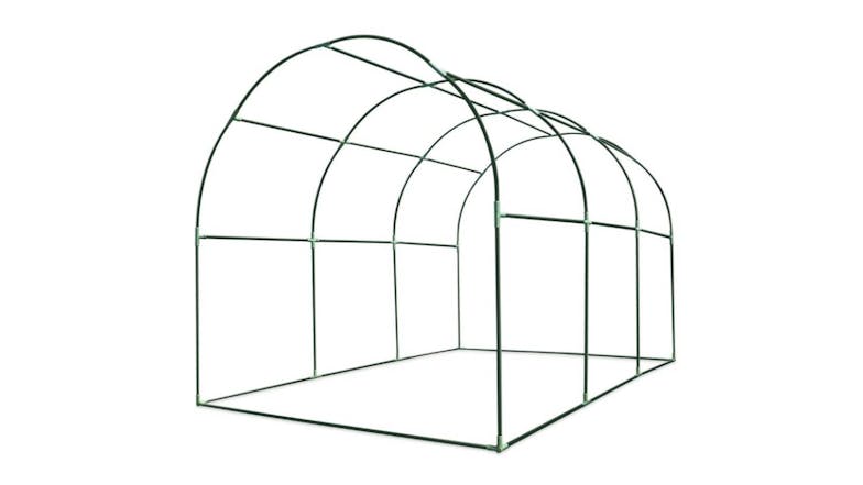 TSB Living Walk-In PE Greenhouse 3 x 2 x 2m - Green