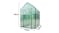 TSB Living Walk-In PE Greenhouse 1.2 x 1.9 x 1.9m - Green