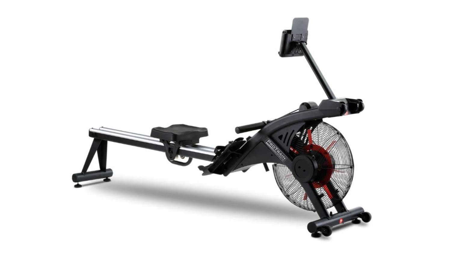 PROTRAIN Magnet + Air Resistance Rowing Machine - Black