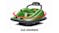 TSB Living Lo-Speed Bumper Car with Seat Belt - Green