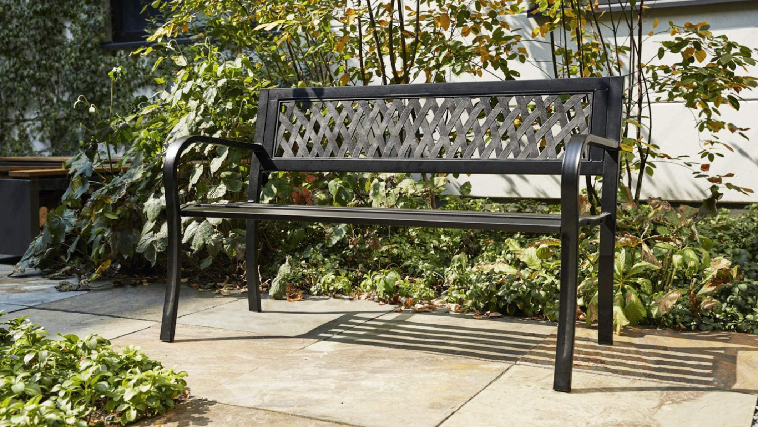 TSB Living Arteferro Cast Iron Garden Bench - type 3