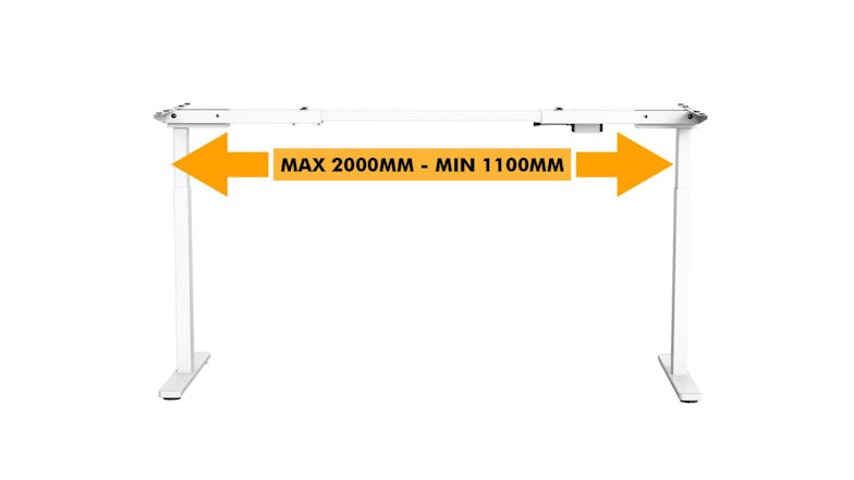 TSB Living Height Adjustable Desk with Control Panel