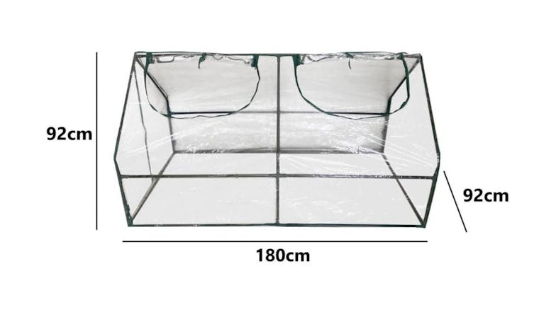 TSB Living Transparent Greenhouse 1.8 x 0.92 x 0.92m