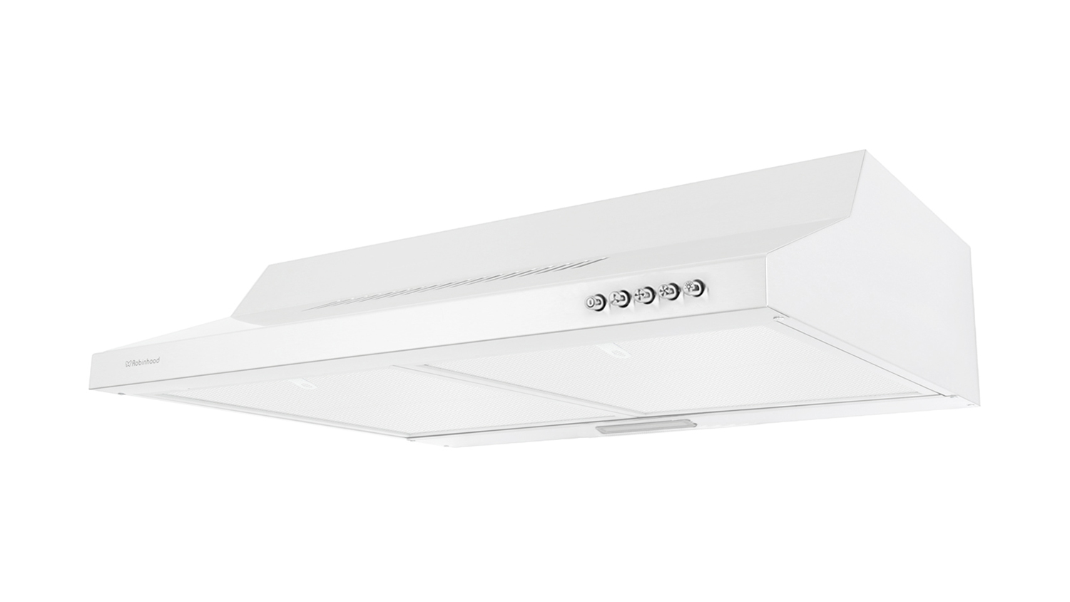Robinhood 60cm Compact Wall Mounted Rangehood - White (RCA 600/RCA3AL6WH)