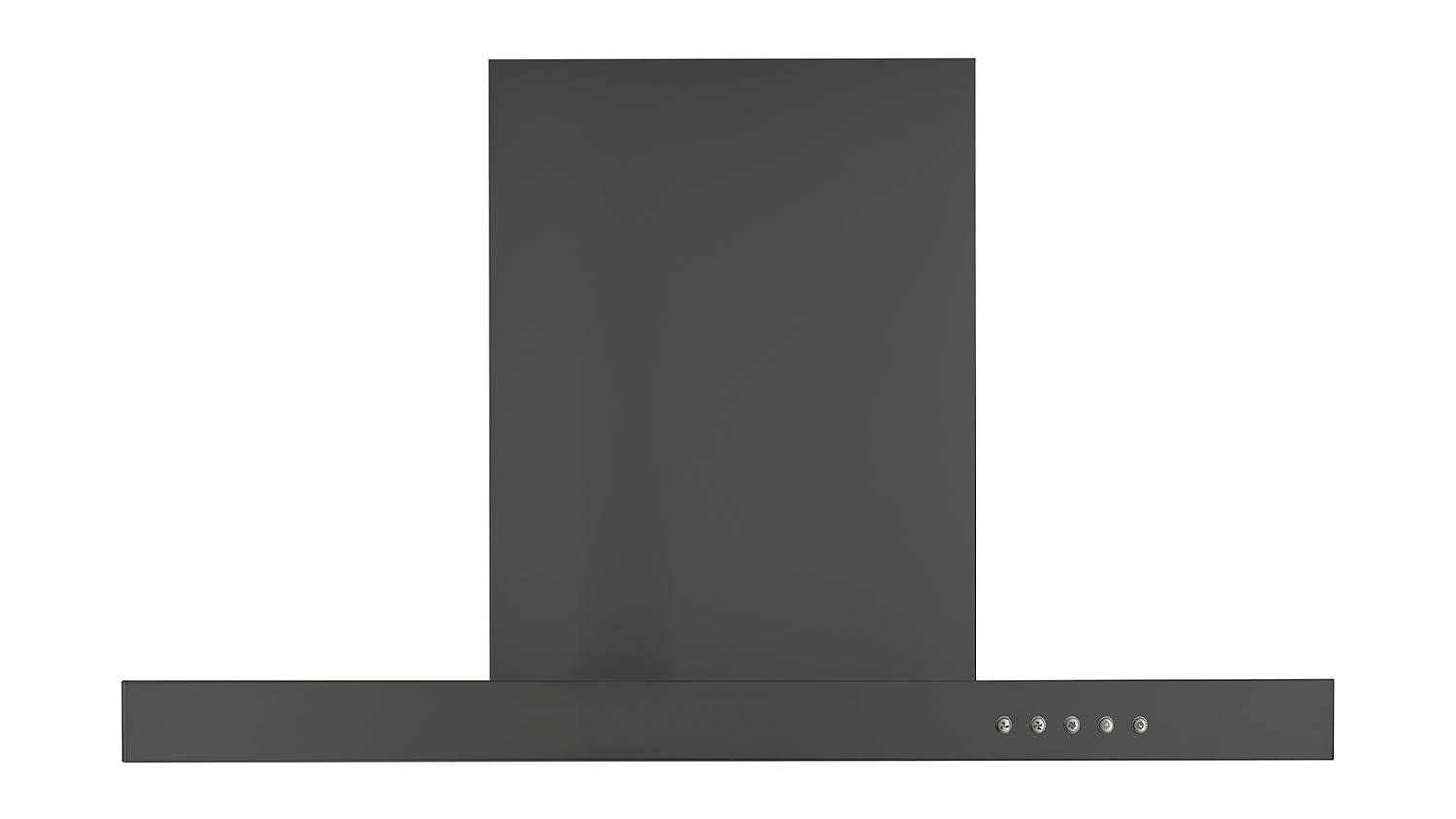 Robinhood 60cm Box Chimney Wall Mounted Rangehood - Black (RWE 600/RWE3CL6MBDC)