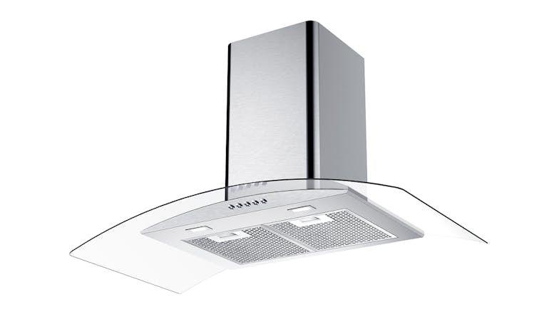 Robinhood 90cm Curved Wall Mounted Rangehood - Stainless Steel (RWK 900/RWK3CL9G)