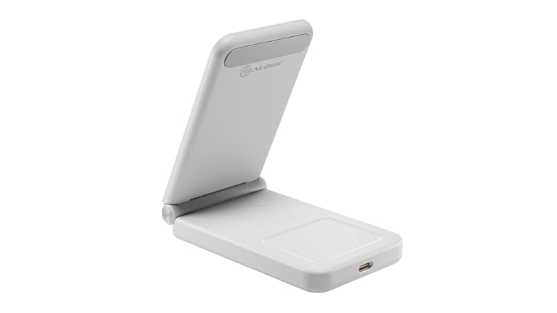 Alogic Yoga 3-in-1 Wireless Charging Station - White