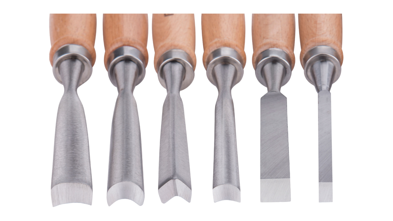 Extol Premium Wood Carving Chisel Set 200mm 12pcs.