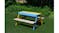 TSB Living Children's Wooden Picnic Bench with Built-In Basin