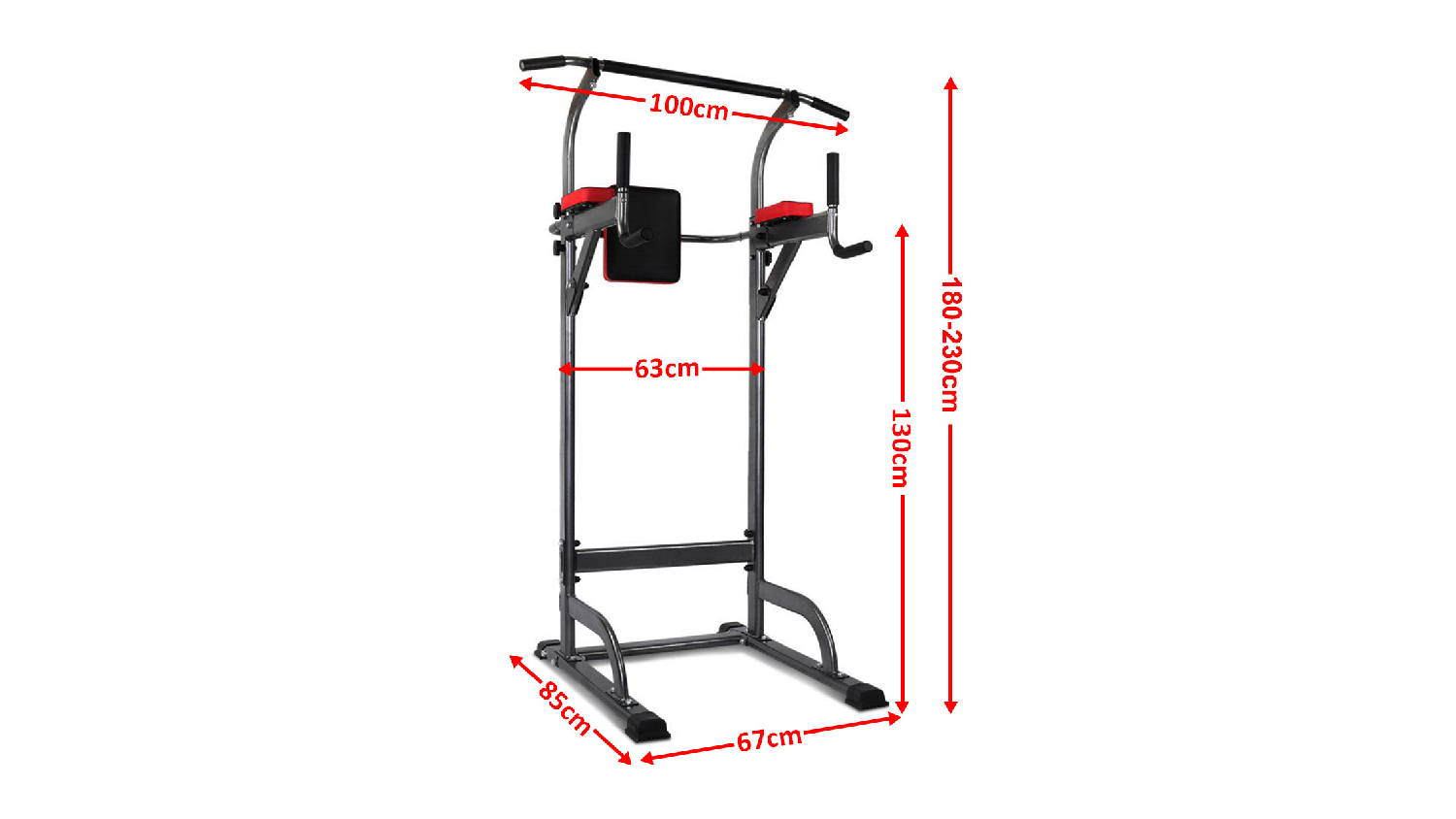 PROTRAIN 4-in-1 Fitness Station