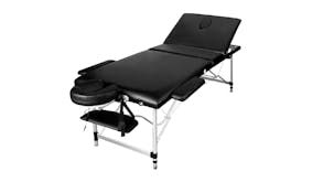 TSB Living Portable Folding Massage Table - Black