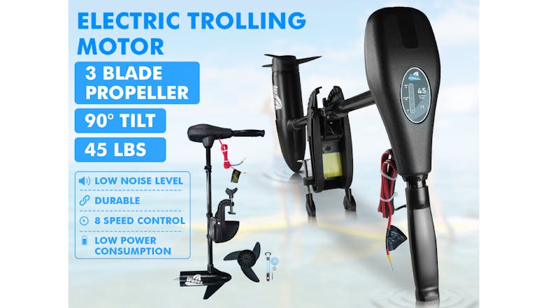 Wavez Electric Tri-Blade Outboard Motor