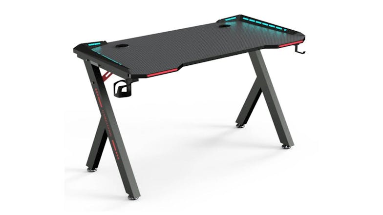 TSB Living Gaming Desk with RGB Light Effects