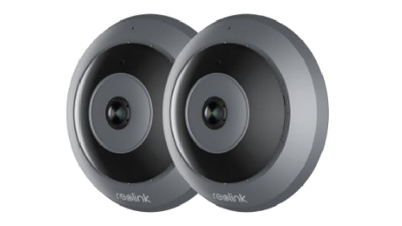Reolink 360° Panoramic Fisheye 2K 6MP Indoor Wired Smart Security Camera - Black