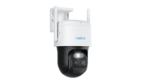 Reolink TrackMix 2K 4MP Indoor/Outdoor Wireless Smart Security Camera - White