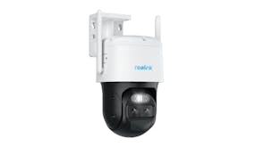 Reolink TrackMix 2K 4MP Indoor/Outdoor Wireless Smart Security Camera - White