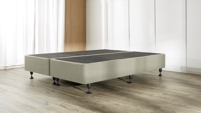 Platform Split Bed Base by Sealy - Oatmeal