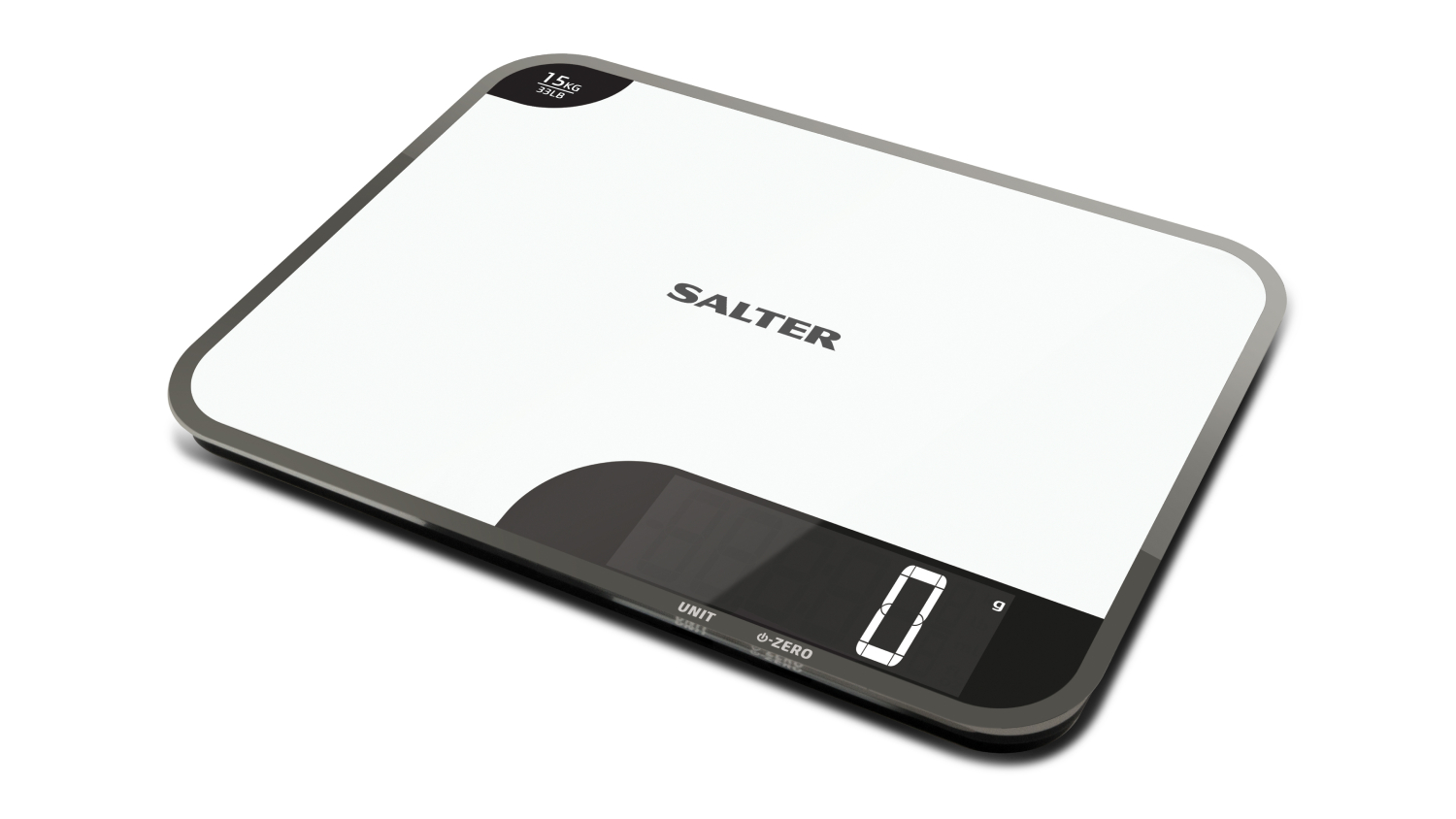 Salter MAX Chopping Board & Electronic Scales White Harvey Norman