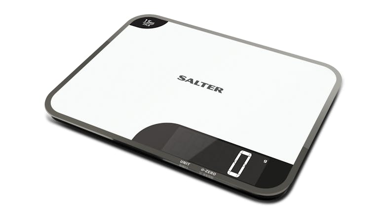 Salter MAX Chopping Board & Electronic Scales - White