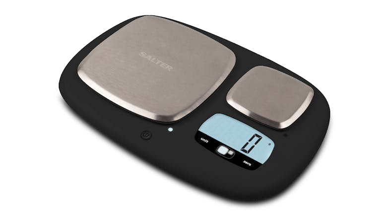 Salter Ultimate Accuracy Dual Electronic Scales - Matte Black