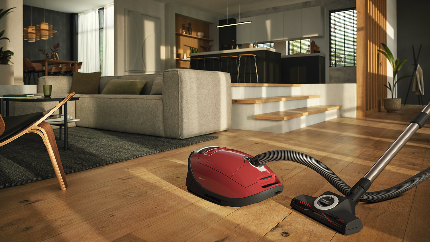 Miele Complete C3 Cat & Dog Vacuum Cleaner Autumn Red Harvey Norman
