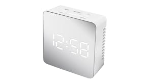 Acctim "Lexington" Alarm Clock - White