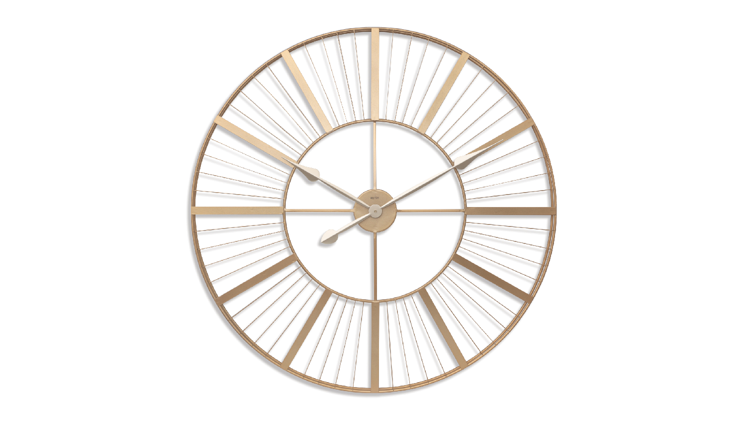 Acctim "Gardener" Wall Clock - Gold