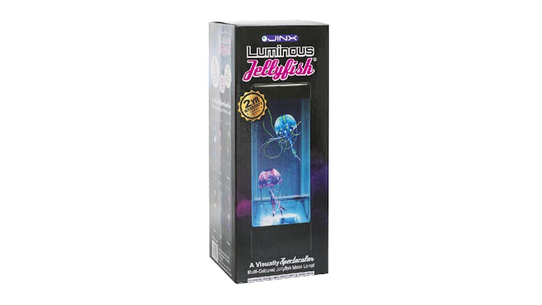 JINX Luminous Jellyfish LED Lamp with Jelly Bubbles Bundle
