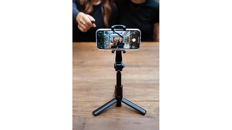 Cygnett Go-Create Bluetooth Selfie Stick & Tripod for Phones - Black