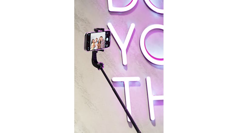 Cygnett Go-Create Bluetooth Selfie Stick & Tripod for Phones - Black