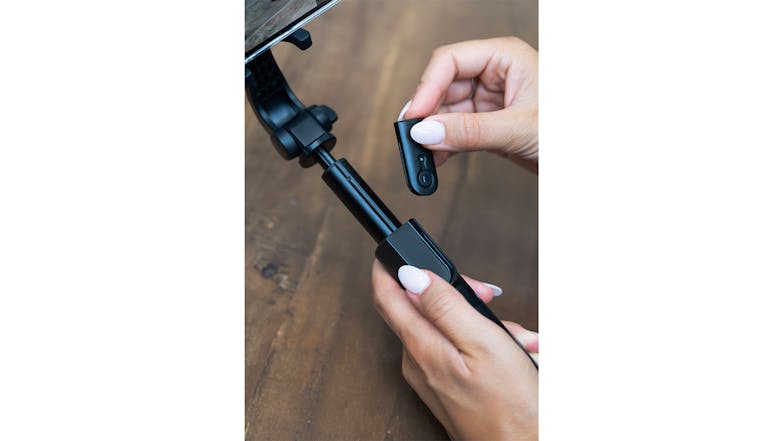 Cygnett Go-Create Bluetooth Selfie Stick & Tripod for Phones - Black