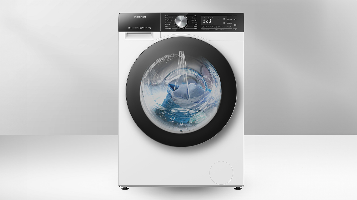 Hisense 8.5kg 14 Program Front Loading Washing Machine White (Series