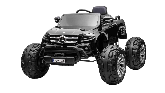 TSB Living Ride On Car - Black Mercedes-Benz Monster Truck