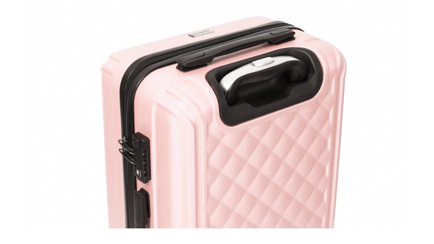 TSB Living Luggage Set 3pcs. - Diamond Pink