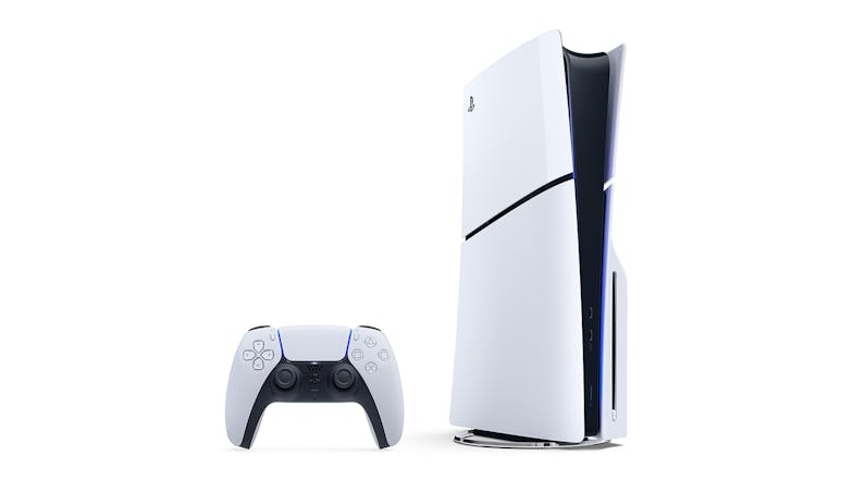 PlayStation 5 Slim Disc Edition Console - 1TB (White)