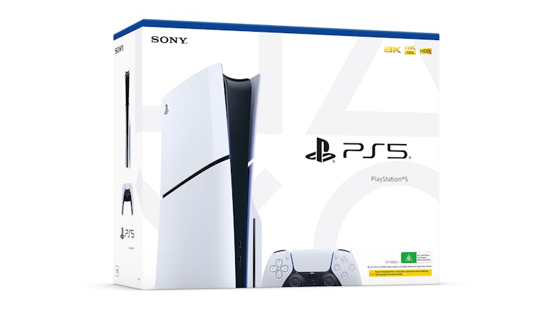 PlayStation 5 Slim Disc Edition Console - 1TB (White)