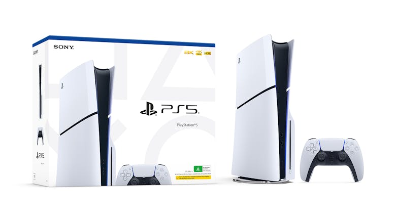 PlayStation 5 Slim Disc Edition Console - 1TB (White)