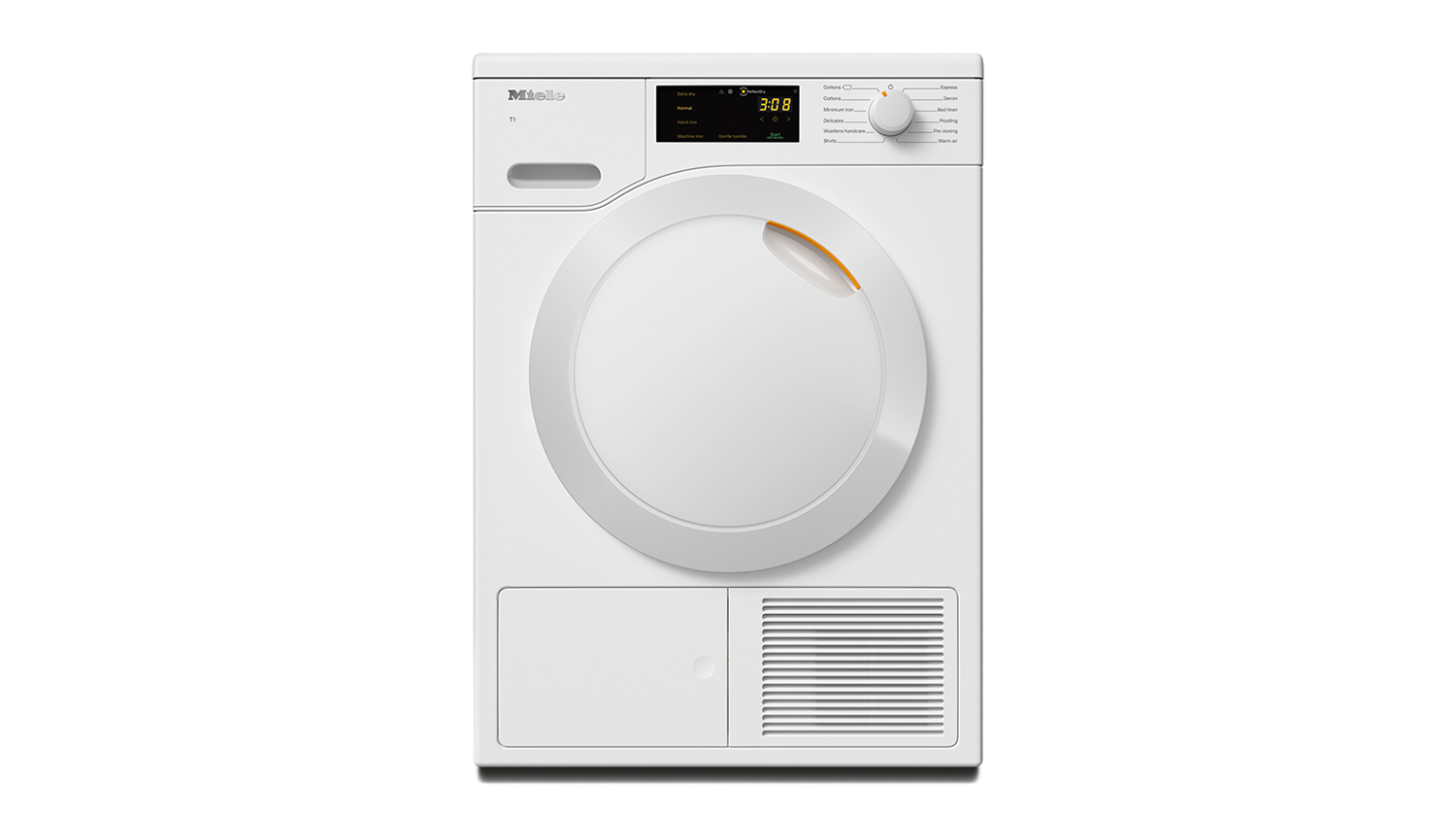 Miele 7kg 12 Program Heat Pump Condenser Dryer Lotus White (TCB 140